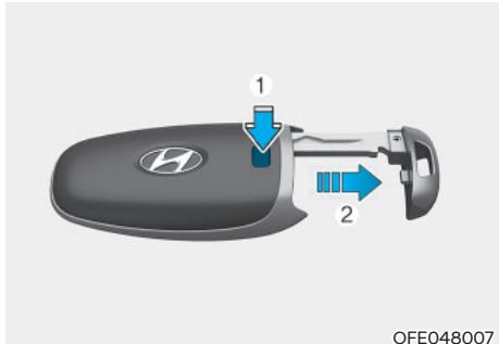 HYUNDAI Santa Cruz (2021) - Clé mécanique - 1