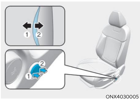 HYUNDAI Santa Cruz (2021) - Hauteur du coussin de siège - 1