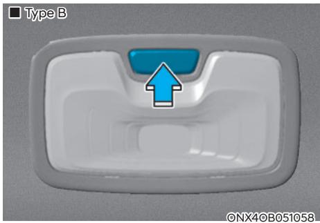 HYUNDAI Santa Cruz (2021) - Coupure automatique (« AUTO ») de l'éclairage intérieur - 3
