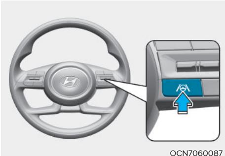 HYUNDAI Santa Cruz (2021) - Paramétrages du système d'assistance au suivi de la voie Fonctions de paramétrage - 1
