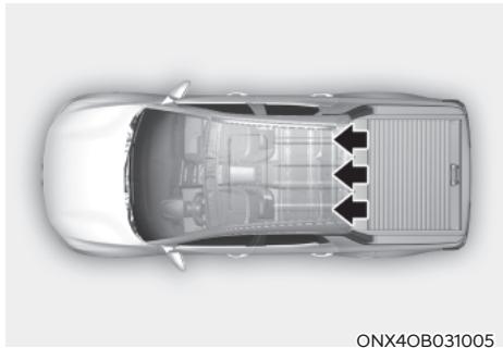 HYUNDAI Santa Cruz (2021) - AVERTISSEMENT - 1