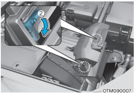 HYUNDAI Santa Cruz (2021) - Remplacement du filtre - 3