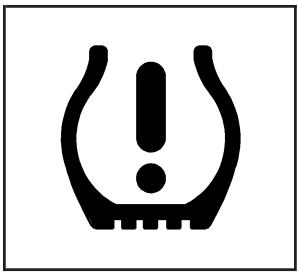 GMC Yukon 3 (2008) - Témoin de pression des pneus - 1