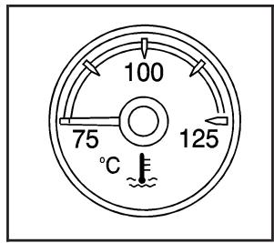 GMC Yukon 3 (2008) - Indicateur de température du liquide de refroidissement du moteur - 2