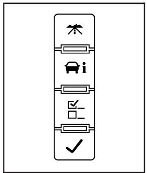 GMC Yukon 3 (2008) - Boutons du centralisateur informatique de bord (CIB) - 1