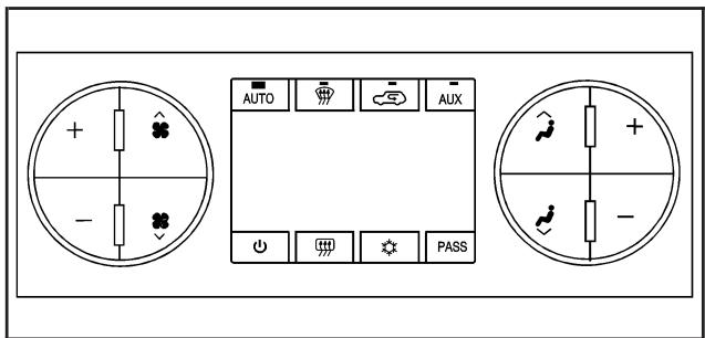 GMC Yukon 3 (2008) - Commande de climatisation automatique à deux zones - 1