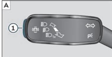 Cupra Ateca (2018-2020) - Touches des systèmes d'aide à la conduite* - 1