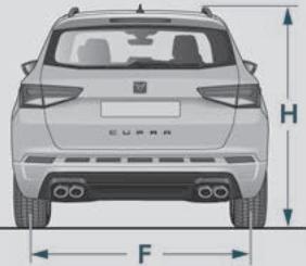 Cupra Ateca (2018-2020) - Dimensions - 3