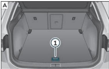 Cupra Ateca (2018-2020) - Plancher de coffre à bagages modulable - 1