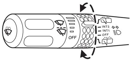 Lincoln Aviator (2002-2005) - Commandes d'essuie-glace et de lave-glace de lunette arrête - 1