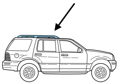 Lincoln Aviator (2002-2005) - GALERIE PORTE-BAGAGES - 1