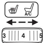 Lincoln Aviator (2002-2005) - En mode de chauffage,procédez comme suit : - 3