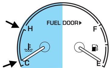 Lincoln Aviator (2002-2005) - Thermomètre de liquide de refroidissement - 1