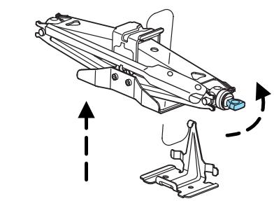 Lincoln Aviator (2002-2005) - Pour dégager le cric et les outils - 1