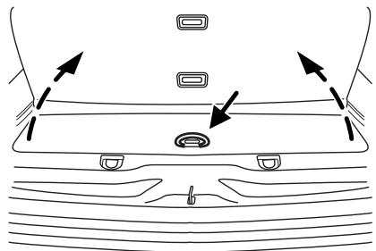 Lincoln Aviator (2002-2005) - Pour enlever la roue de secours - 1