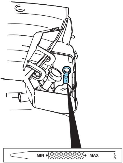 Lincoln Aviator (2002-2005) - Vérification du niveau d'huile moteur - 1