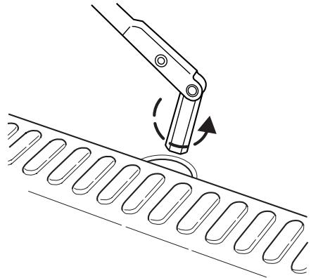Lincoln Aviator (2002-2005) - Pour enlever la roue de secours - 2