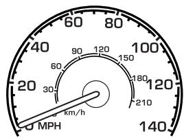 Lincoln Aviator (2002-2005) - Indicateur de vitesse - 1