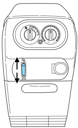 Lincoln Aviator (2002-2005) - COMMANDES DE CHAUFFAGE-CLIMATISATION DE LA CONSOLE AU PLANCHER - 1
