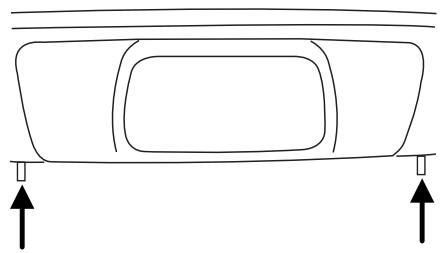 Lincoln Aviator (2002-2005) - Couvercle d'attelage de remorque - 1