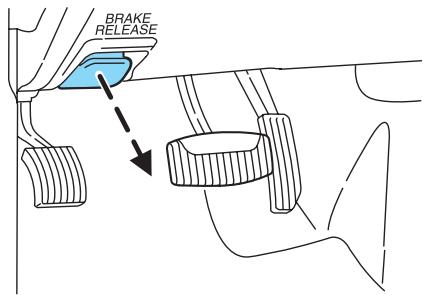 Lincoln Aviator (2002-2005) - Frein de stationnement (P) - 3
