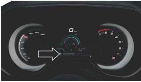 DODGE Hornet (2025) - Affichage de la batterie haute tension - 1