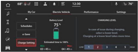 DODGE Hornet (2025) - PARAMÈTRES DE CHARGE - SI ÉQUIPÉ - 1