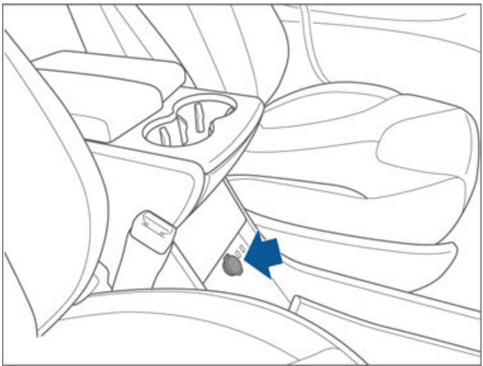TESLA Model X (2015-2020) - Prise de courant 12 V - 1