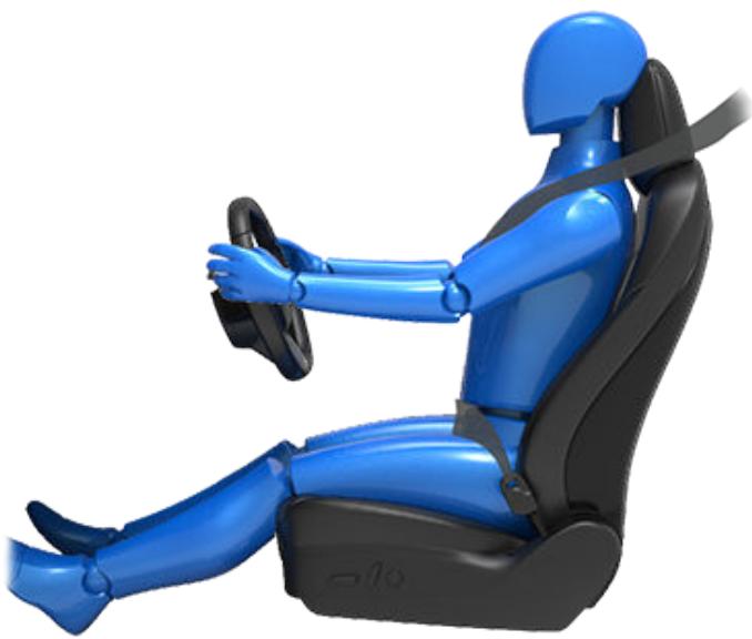 TESLA Model X (2015-2020) - Position de conduite ideale - 1