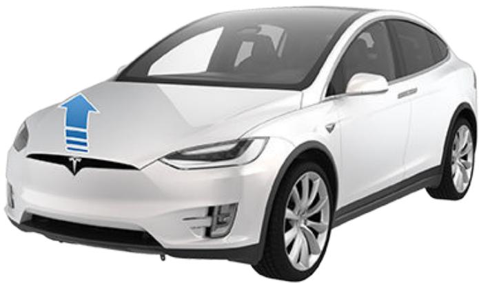TESLA Model X (2015-2020) - Ouverture - 1