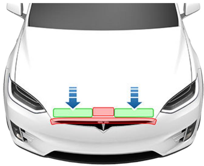 TESLA Model X (2015-2020) - Fermetre - 1