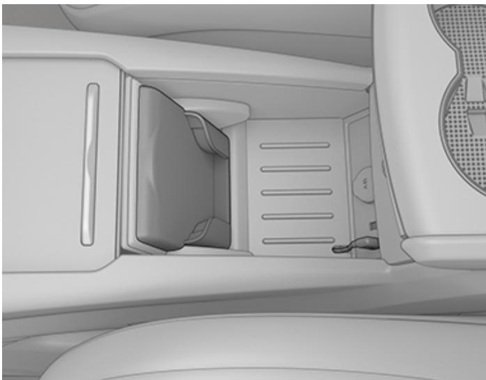TESLA Model X (2015-2020) - Chargeur de téléphone sans fil - 1