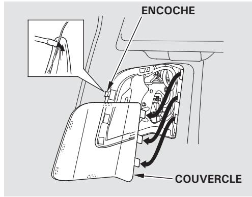 Honda Jazz 2 (2007-2014) - Ouvrir le capot. - 3