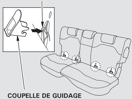Honda Jazz 2 (2007-2014) - Pose d'un dispositif de retenue pour enfant avec les points d'ancrage inférieurs - 2