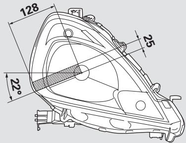 Honda Jazz 2 (2007-2014) - Dispositif de réglage de la hauteur des phares - 2