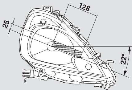 Honda Jazz 2 (2007-2014) - Dispositif de réglage de la hauteur des phares - 4