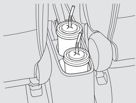 Honda Jazz 2 (2007-2014) - Porte-gobelets - 2