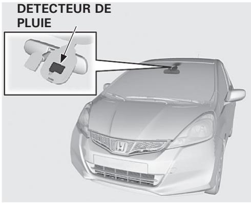 Honda Jazz 2 (2007-2014) - Essuie-glaces intermittents automatiques - 3