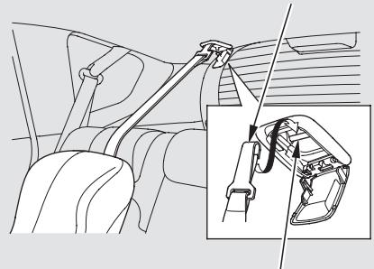 Honda Jazz 2 (2007-2014) - Utilisation d'une fixation d'ancrage - 3