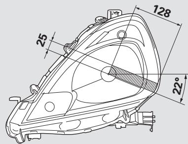 Honda Jazz 2 (2007-2014) - Dispositif de réglage de la hauteur des phares - 5