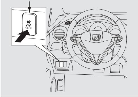 Honda Jazz 2 (2007-2014) - Interrupteur de désactivation du VSA - 1
