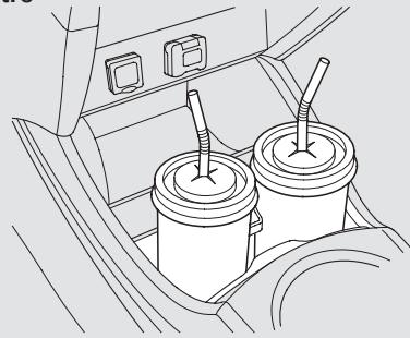 Honda Jazz 2 (2007-2014) - Porte-gobelets - 1