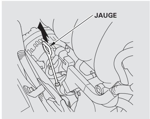 Honda Jazz 2 (2007-2014) - Vérification du niveau d'huile - 1