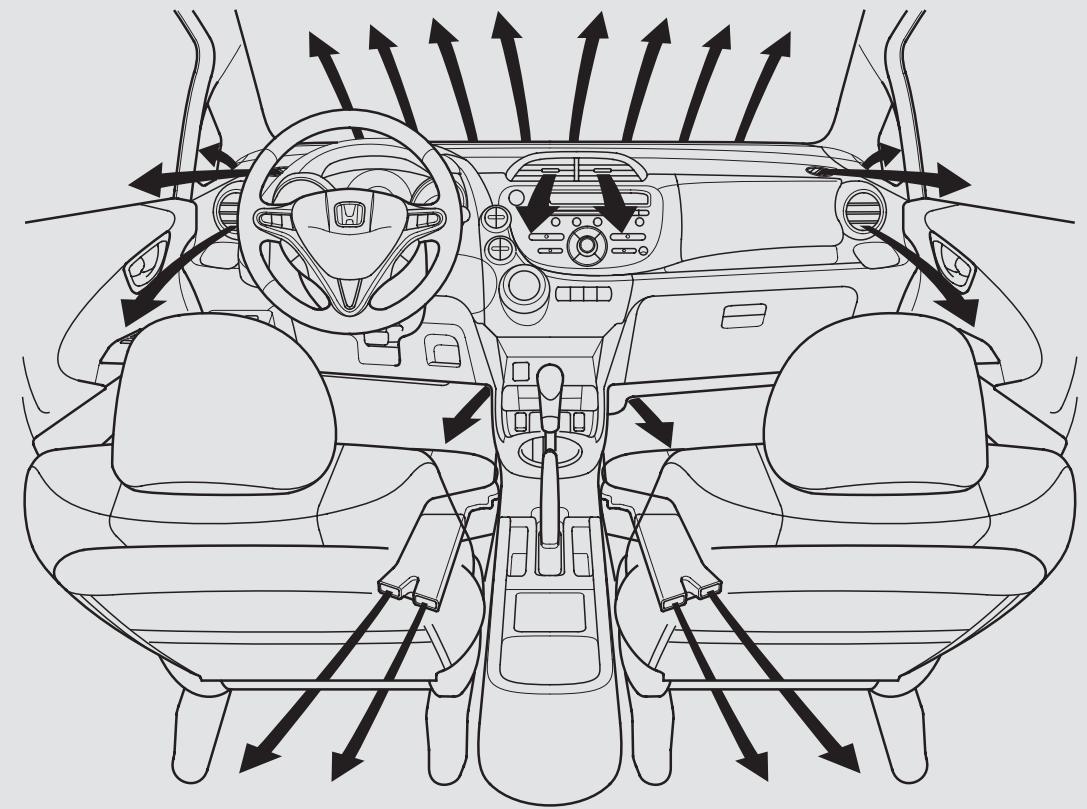 Honda Jazz 2 (2007-2014) - Ampoule du compartiment à bagages - 5