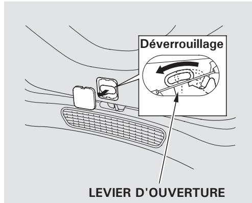 Honda Jazz 2 (2007-2014) - Ouverture manuelle du hayon - 2
