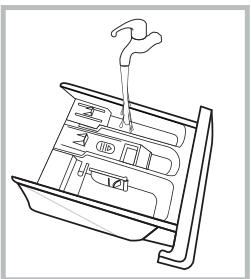 BRANDT WFB393QW - Nettoyage du bac à détergent - 2