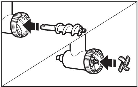KITCHENAID KSMMGAQ - GUIDE AU HACHAGE - 1