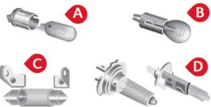 CITROEN Jumper 2 Phase 2 (2014-2023) - Types de lampes - 1
