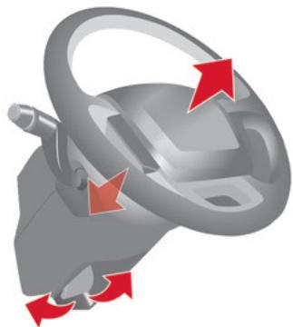 CITROEN Jumper 2 Phase 2 (2014-2023) - Réglage du volant - 1