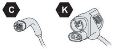 CITROEN Jumper 2 Phase 2 (2014-2023) - Étiquettes d'identification sur les prises / connecteurs de charge - 1